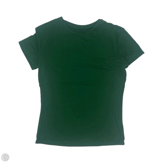 Top Short Sleeve Basic By Clothes Mentor In Green, Size: M