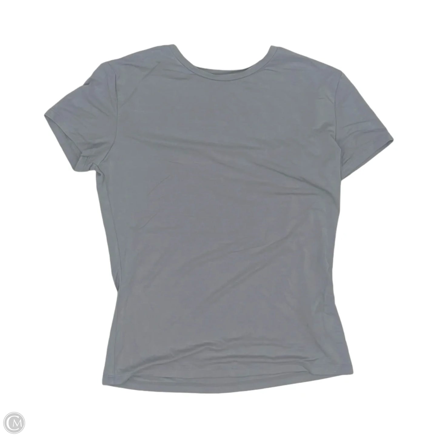 Top Short Sleeve Basic By Clothes Mentor In Grey, Size: M