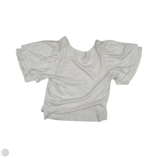 Top Short Sleeve By Z Supply In White, Size: S