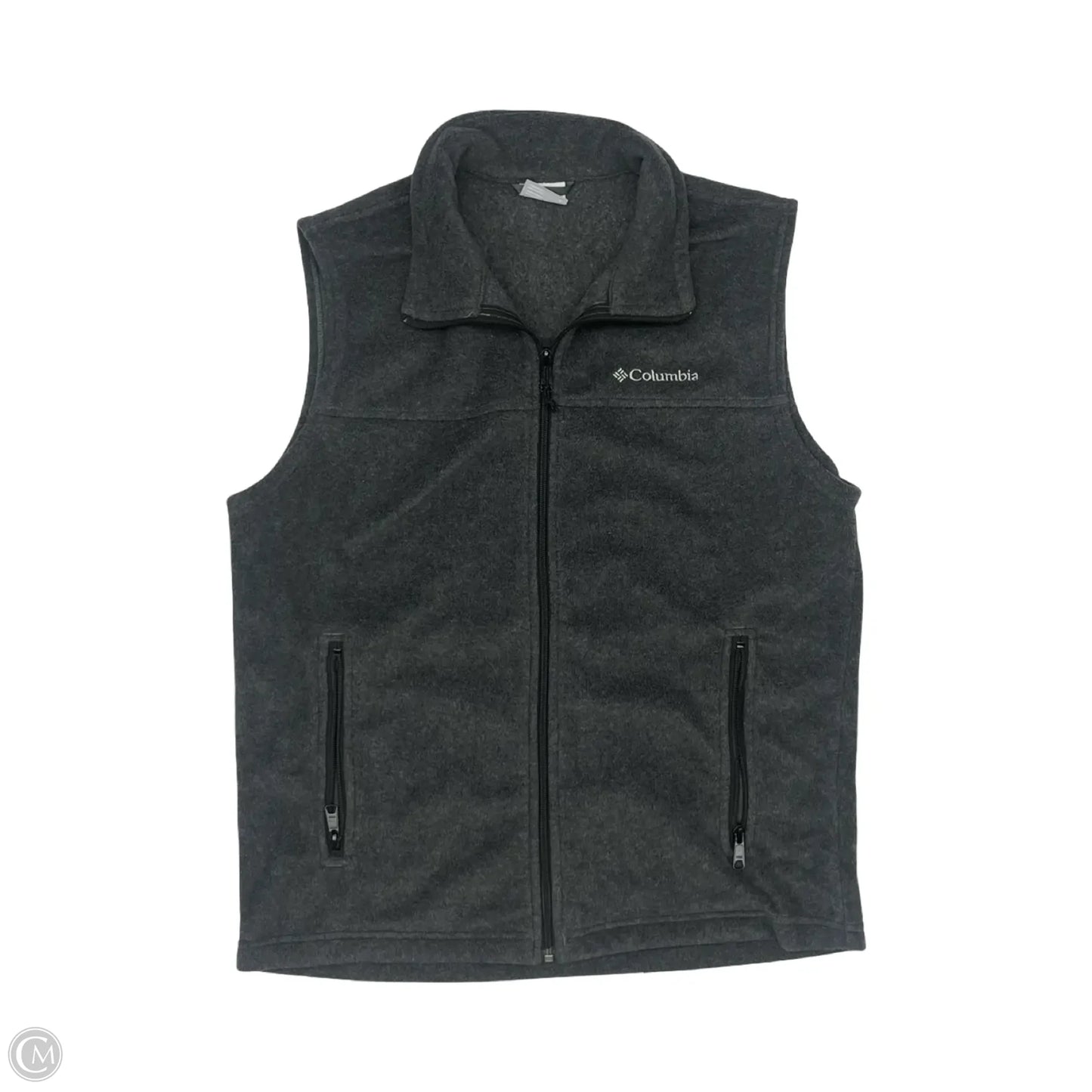 Vest Fleece By Columbia In Grey, Size: M