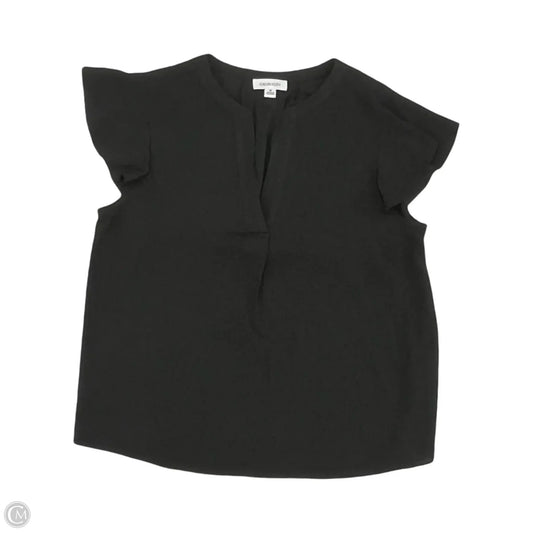 Blouse Sleeveless By Calvin Klein In Black, Size: M
