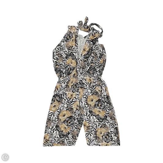 Jumpsuit Designer By Lilly Pulitzer In Black & Tan, Size: Xl