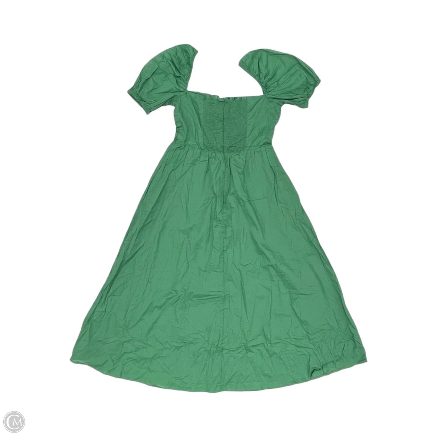 Dress Casual Midi By Clothes Mentor In Green, Size: L