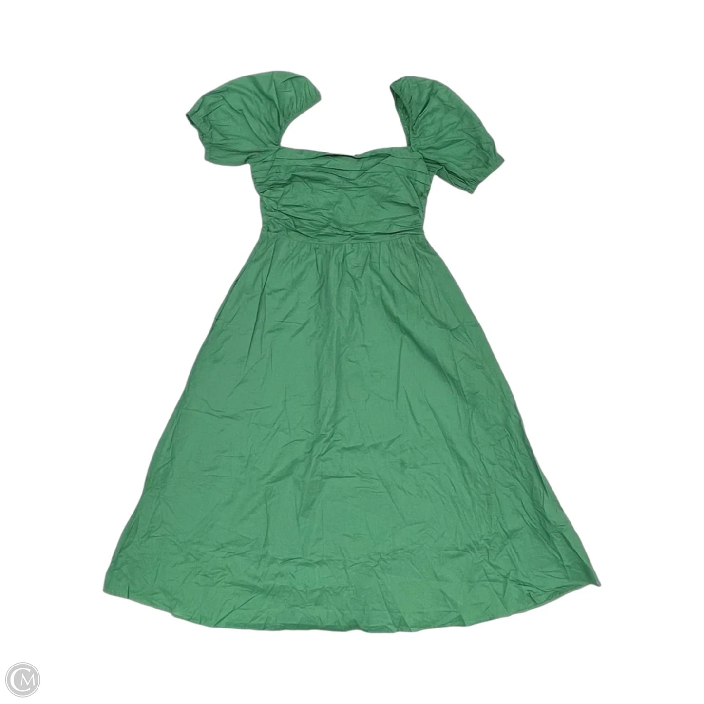 Dress Casual Midi By Clothes Mentor In Green, Size: L