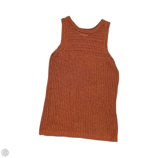 Sweater Short Sleeve By Maurices In Orange, Size: Xs