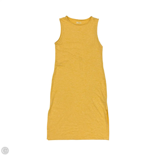 Athletic Dress By Zyia In Yellow, Size: Xs