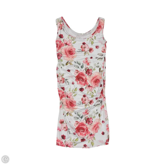 Dress Party Short By Clothes Mentor In Floral Print, Size: M