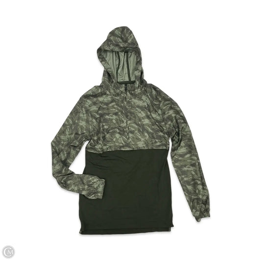 Athletic Jacket By Under Armour In Green, Size: S