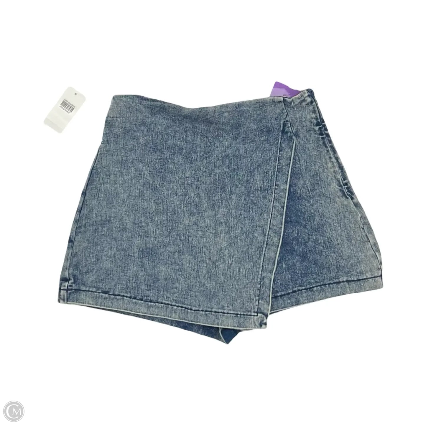 Skort By Jealous Tomato In Blue Denim, Size: M