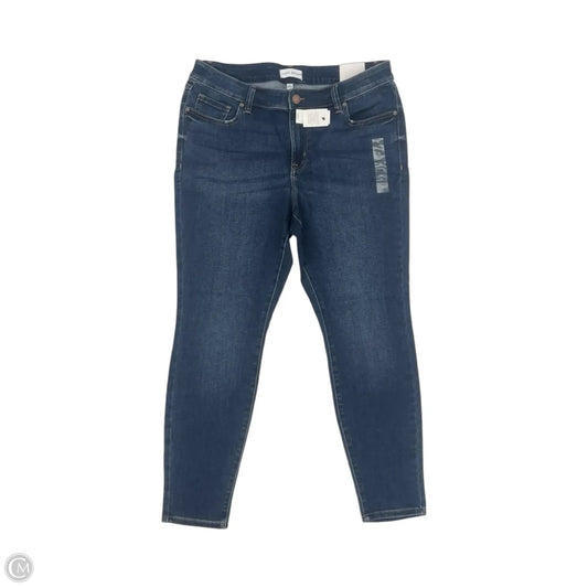 Jeans Skinny By Lane Bryant In Blue Denim, Size: 16