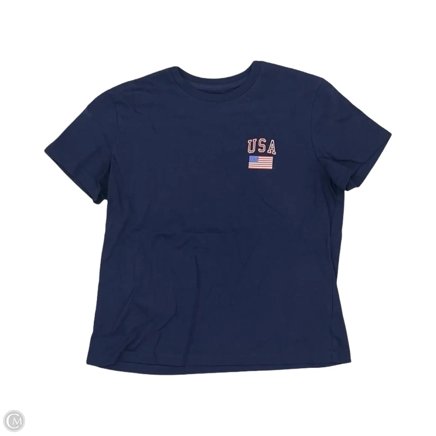 Top Short Sleeve By Universal Thread In Blue, Size: S
