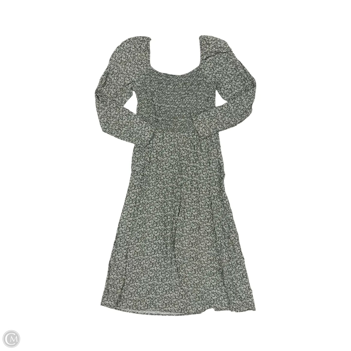 Dress Party Midi By Miami In Green, Size: M