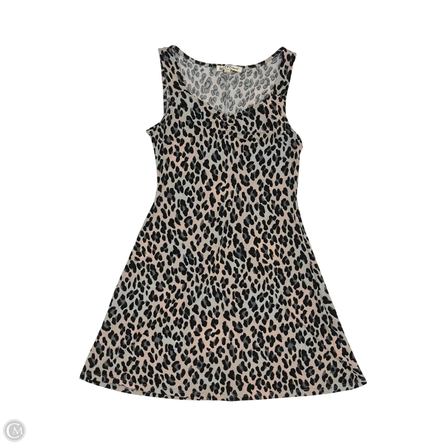 Dress Casual Short By Wallflower In Leopard Print, Size: M