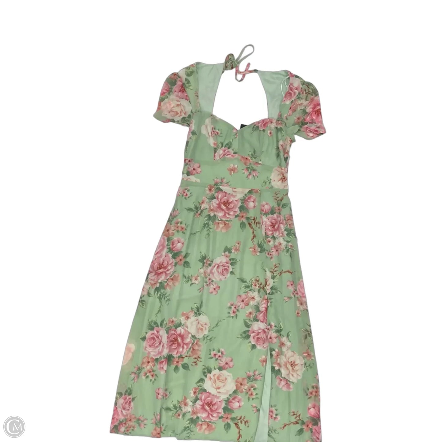 Dress Party Long By Lulus In Green, Size: S