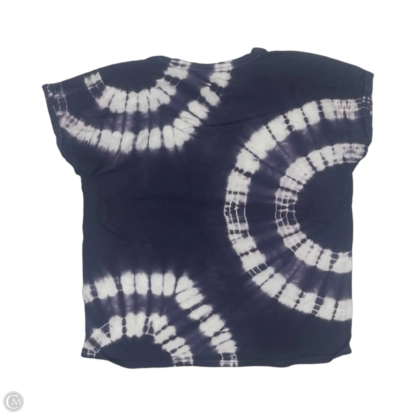 Top Short Sleeve By Time And Tru In Blue, Size: S