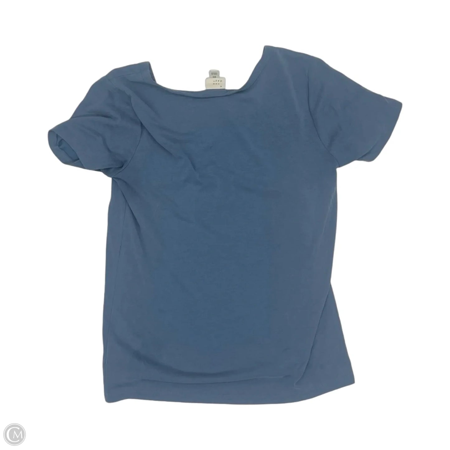 Blouse Short Sleeve By A New Day In Blue, Size: Xs