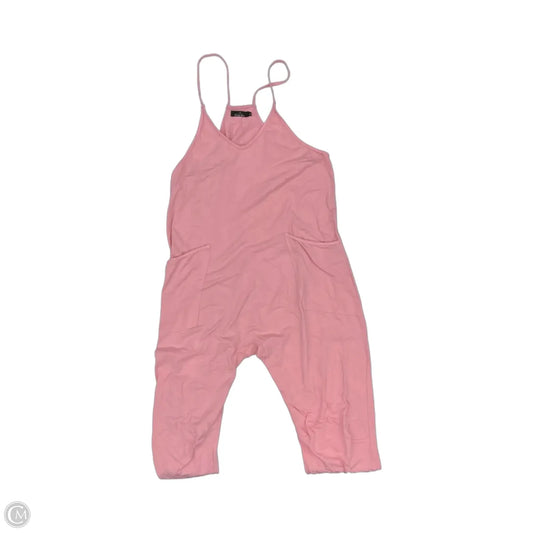 Jumpsuit By Trendy Queen In Pink, Size: M