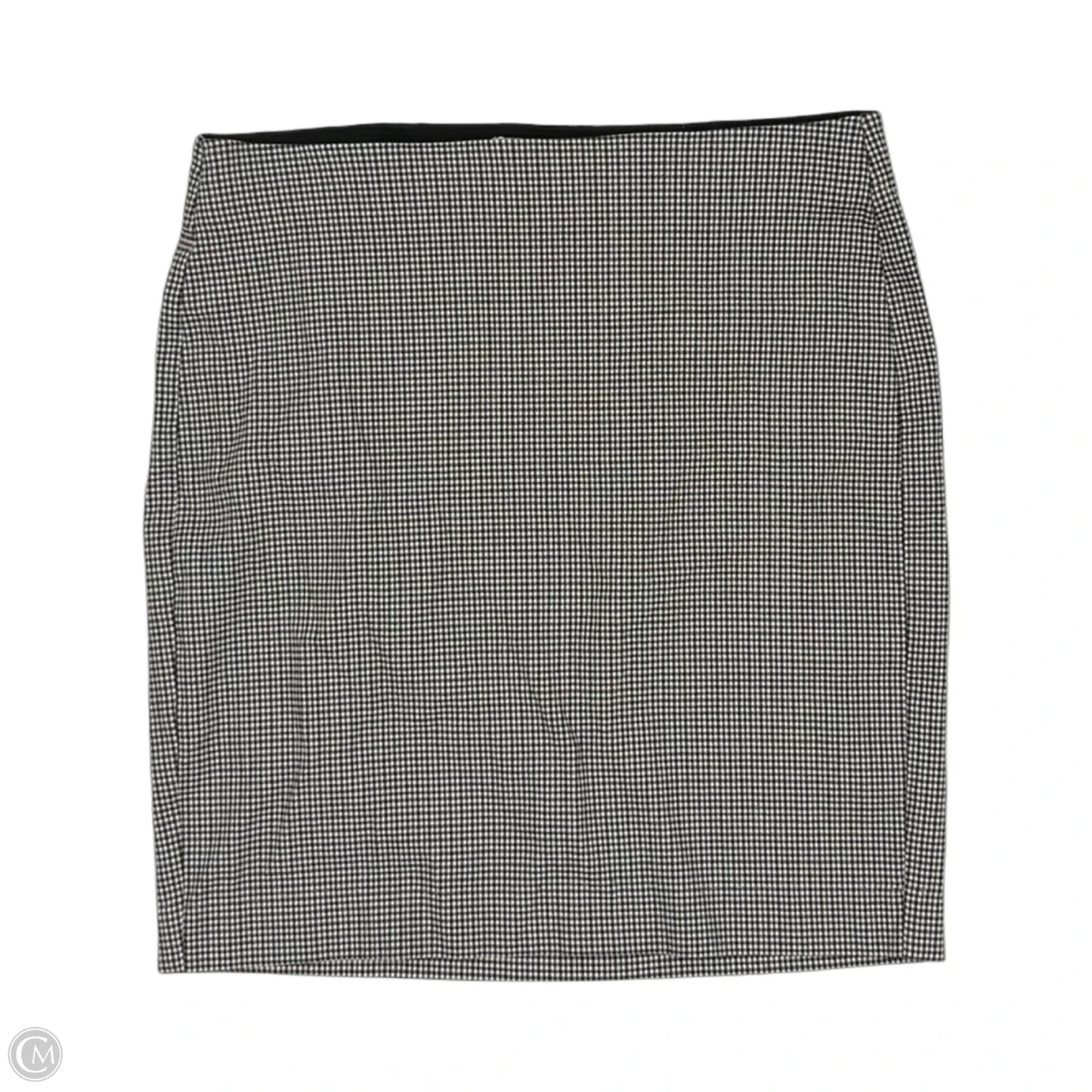 Skirt Mini & Short By Elle In Black & White, Size: L