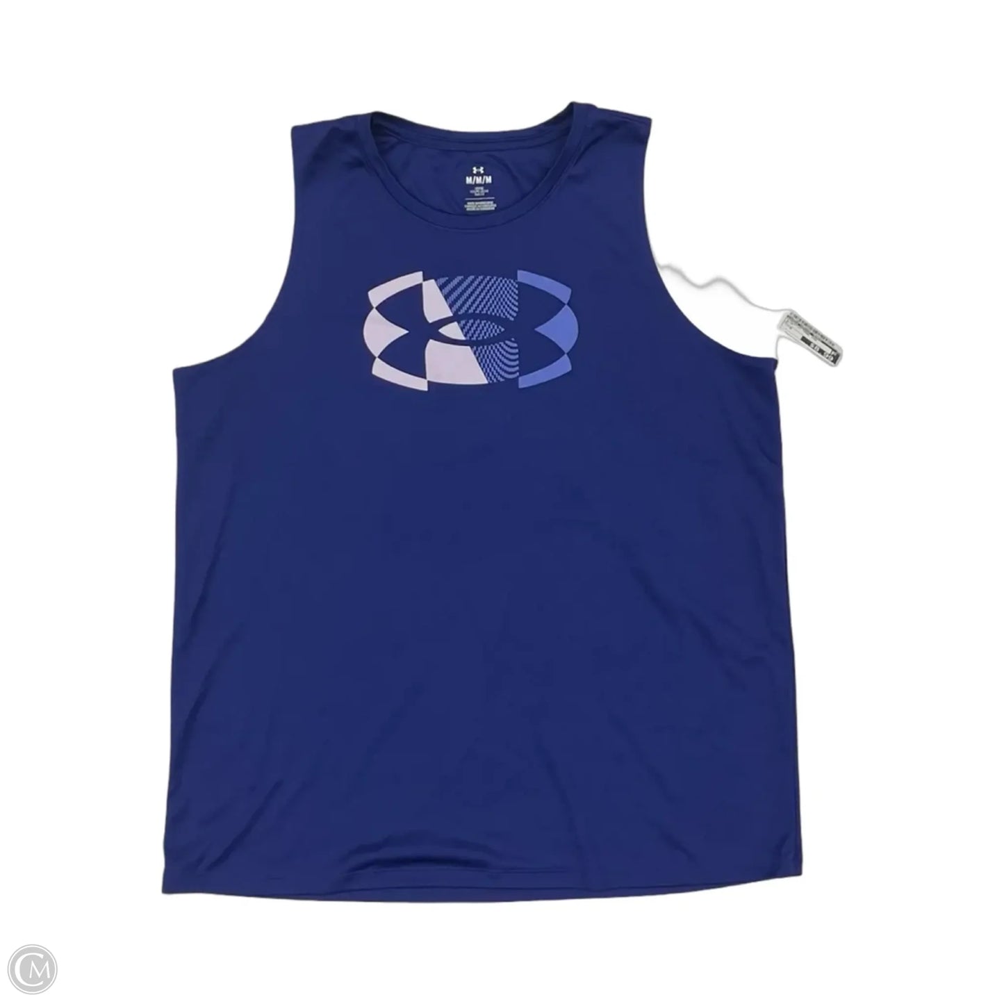 Athletic Tank Top By Under Armour In Blue, Size: M