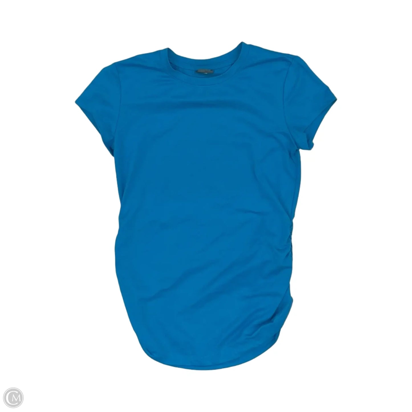 Athletic Top Short Sleeve By Calia In Blue, Size: Xs