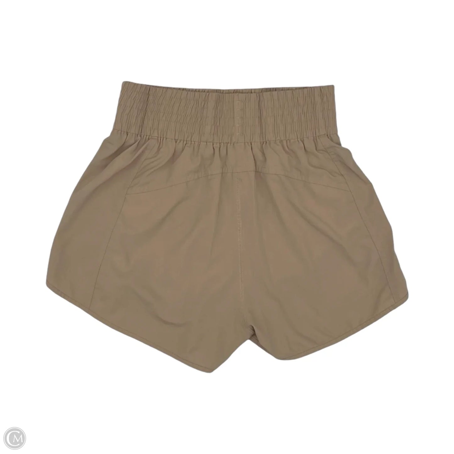 Athletic Shorts By Clothes Mentor In Tan, Size: M