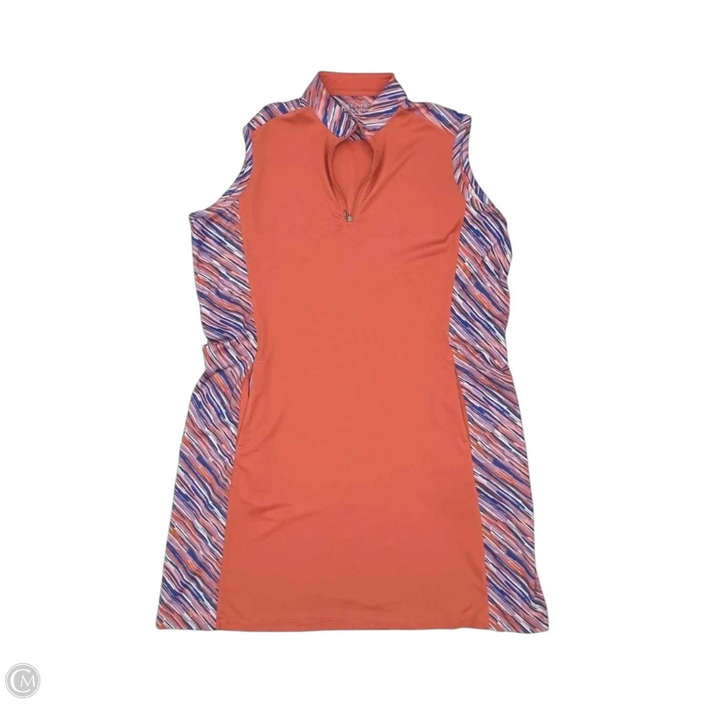 Athletic Dress By Clothes Mentor In Orange, Size: Xl