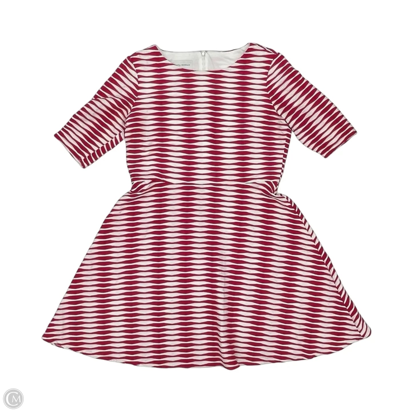 Dress Work By Donna Morgan In Pink & White, Size: 16