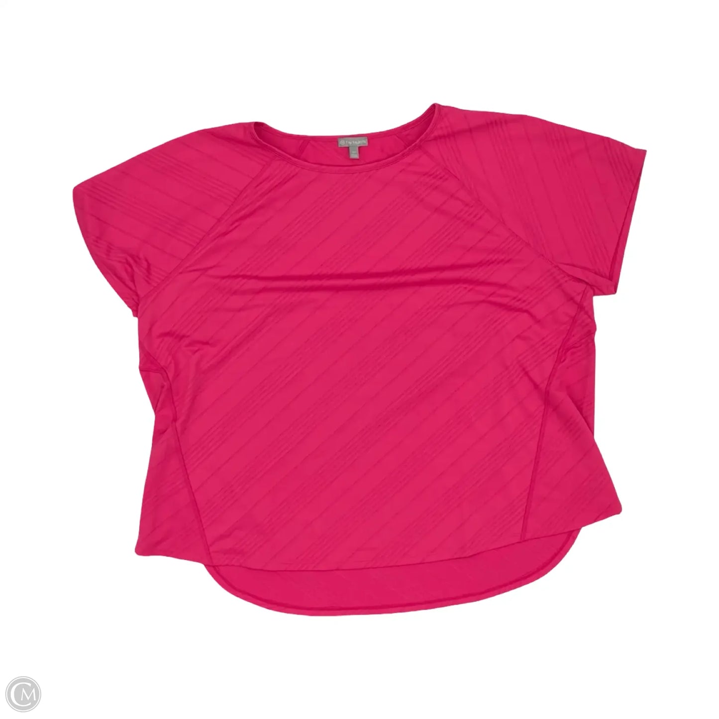 Athletic Top Short Sleeve By Talbots In Pink, Size: 2x