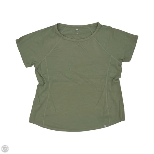 Top Short Sleeve By Talbots In Green, Size: Xl