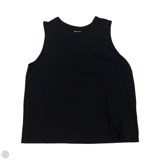 Top Sleeveless By Nine West In Black, Size: Xxl
