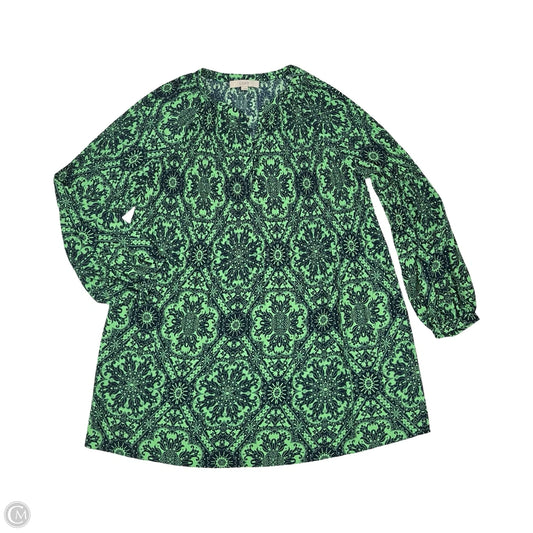 Dress Party Short By Loft In Blue & Green, Size: L