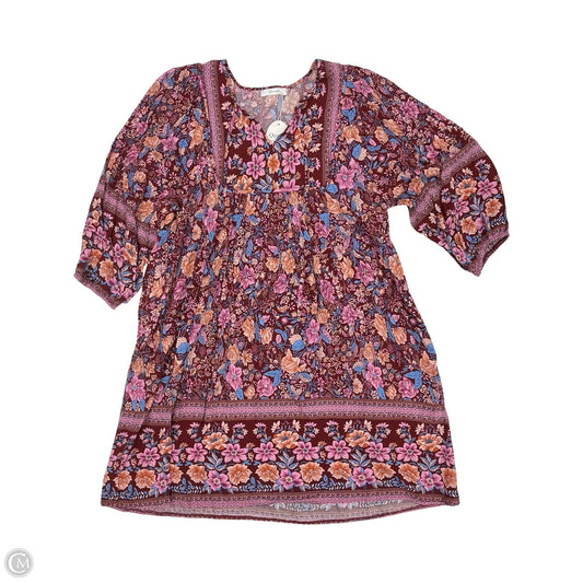 Dress Party Short By Clothes Mentor In Purple, Size: L