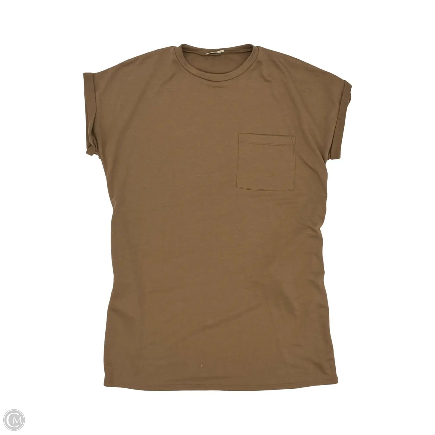 Dress Casual Short By Clothes Mentor In Brown, Size: L