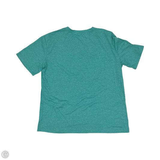 Top Short Sleeve By Clothes Mentor In Teal, Size: L