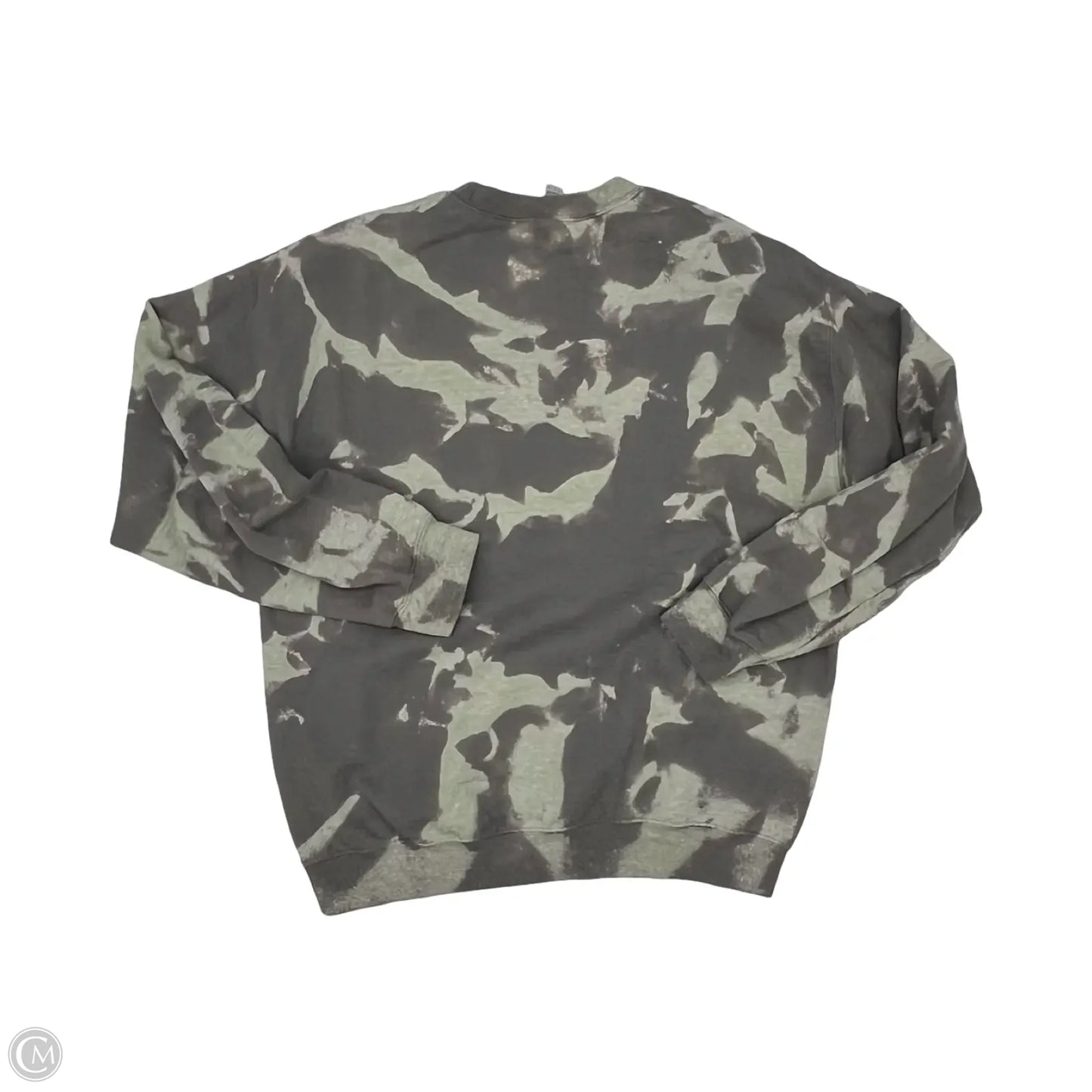 Sweatshirt Crewneck By Gildan In Green, Size: L