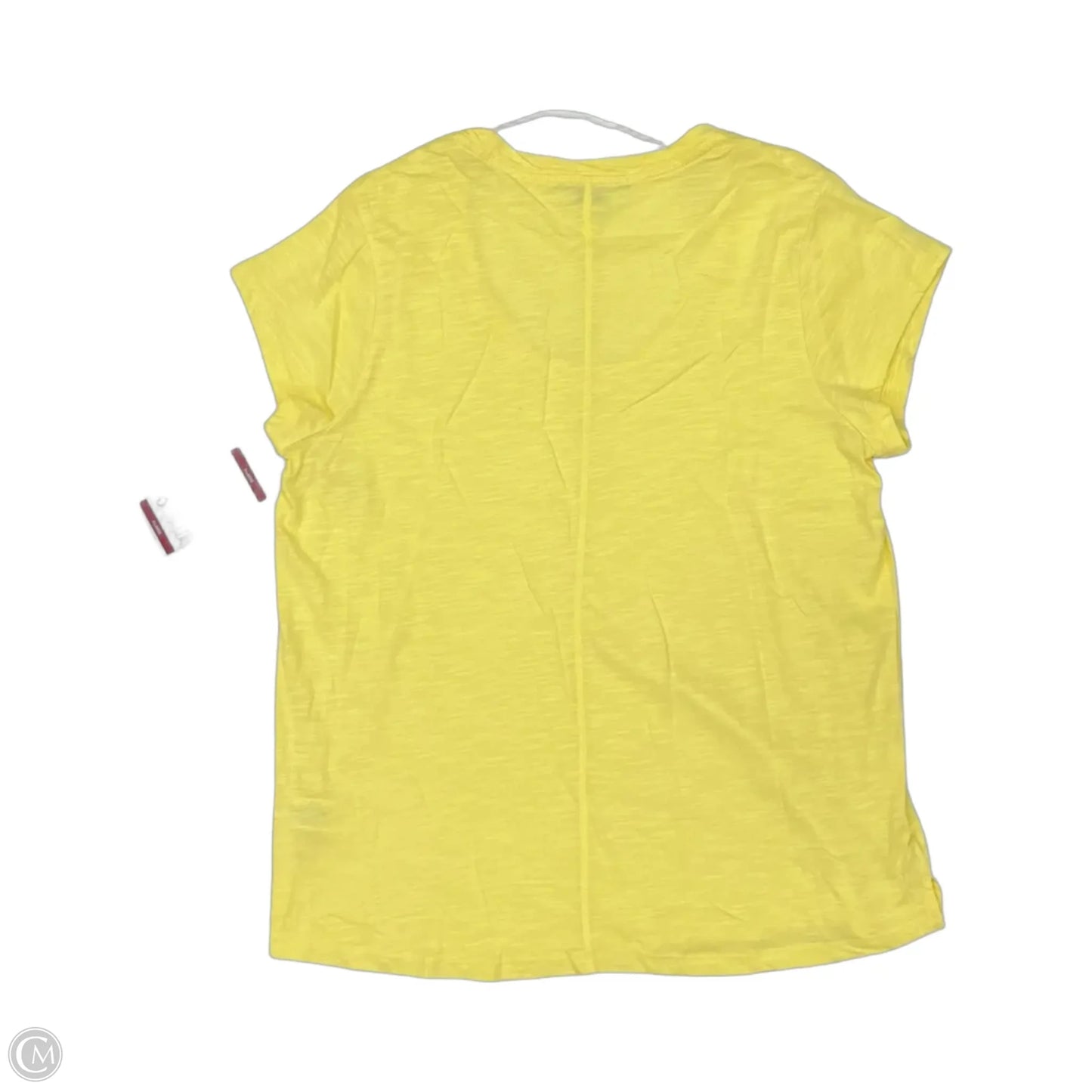 Top Short Sleeve By Social Standard By Sanctuary In Yellow, Size: Xl