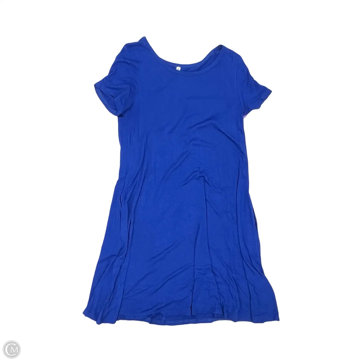 Dress Casual Short By Clothes Mentor In Blue, Size: L