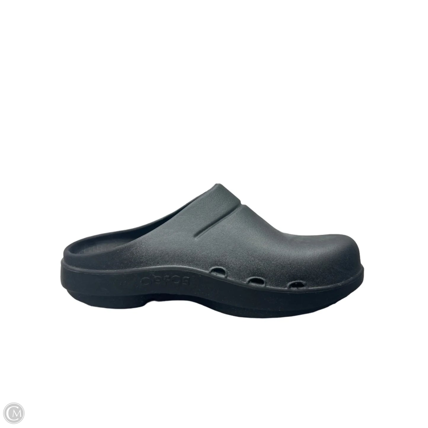 Shoes Flats By Oofos In Grey, Size: 8