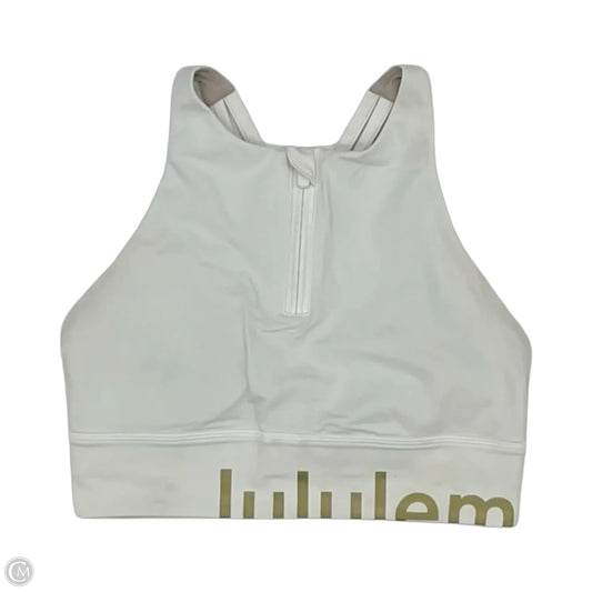 Athletic Bra By Lululemon In White, Size: S