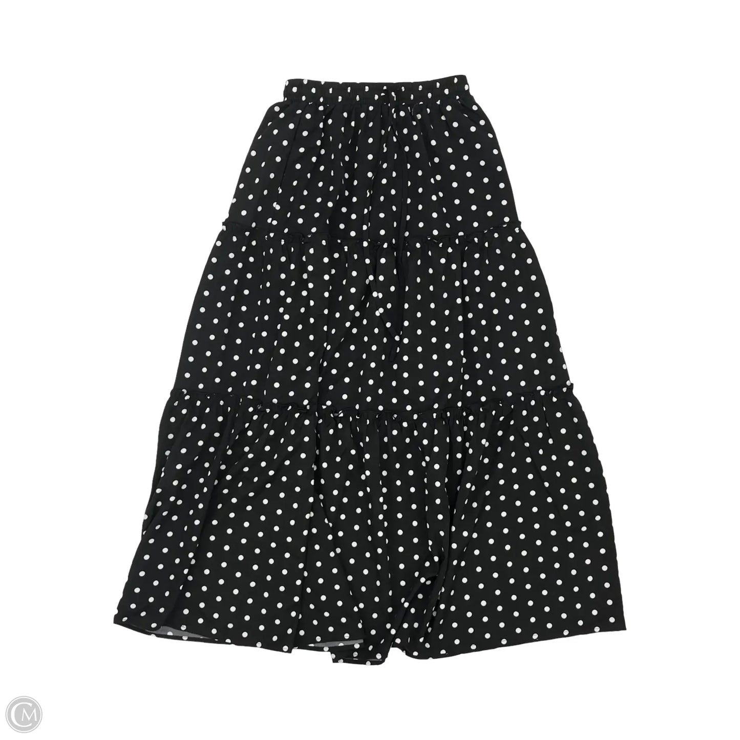 Skirt Maxi By Cmf In Black & White, Size: Xs