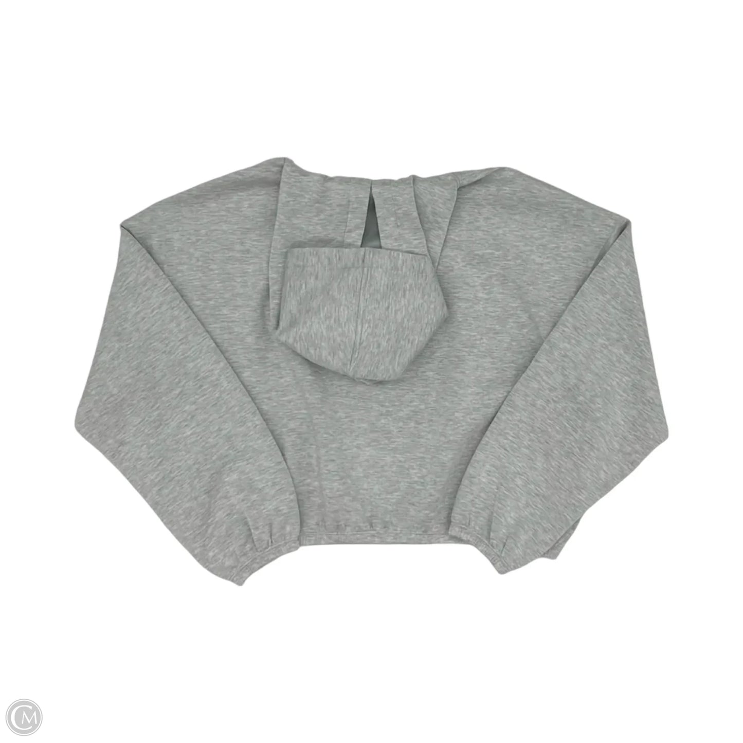 Sweatshirt Hoodie By Ces Femme In Grey, Size: M