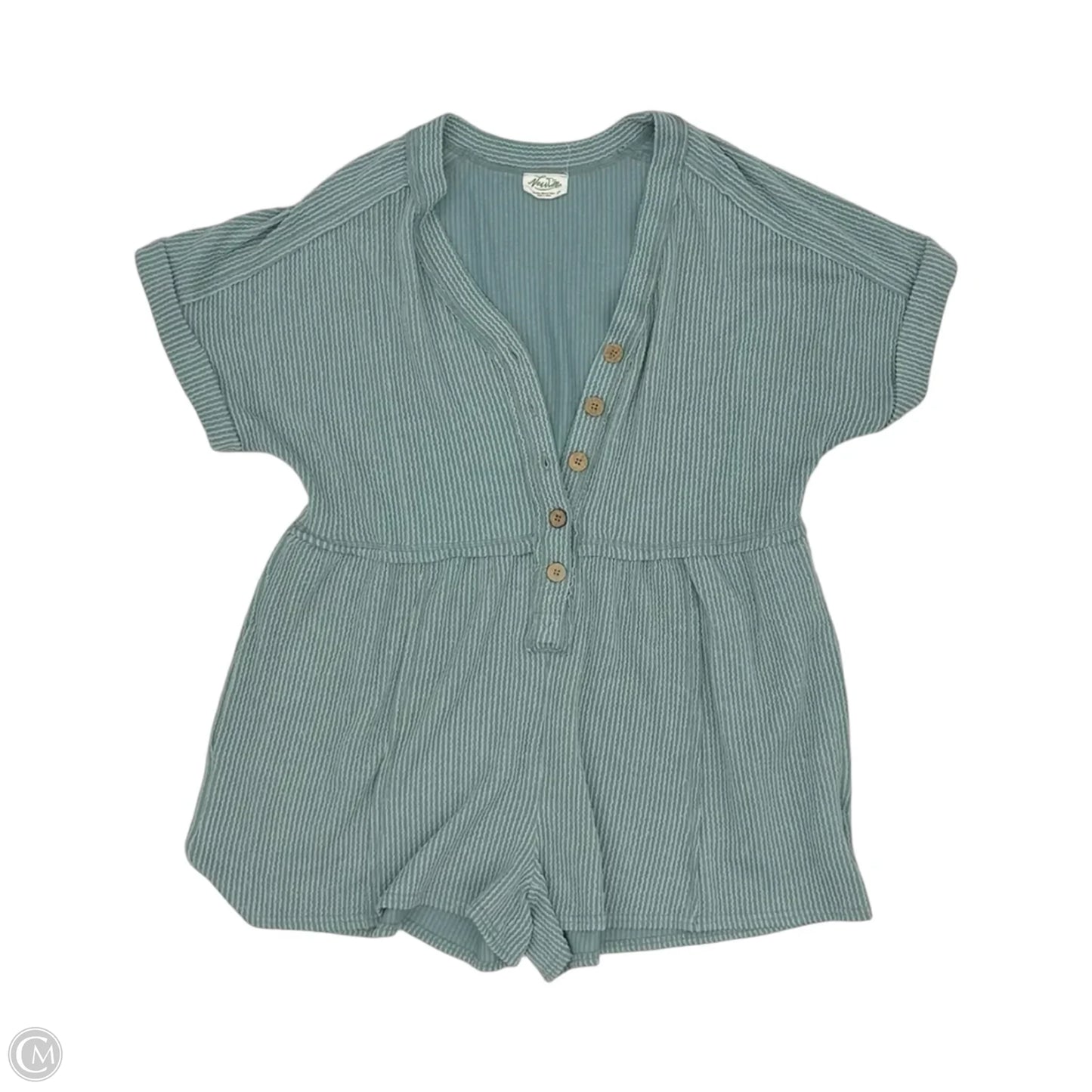 Romper By Clothes Mentor In Blue, Size: M