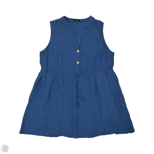 Dress Casual Short By Bloomchic In Blue, Size: 22