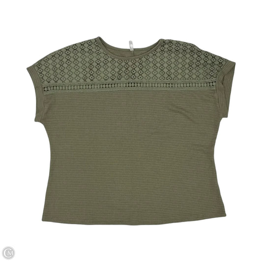 Top Short Sleeve By Dokotoo In Green, Size: 2x