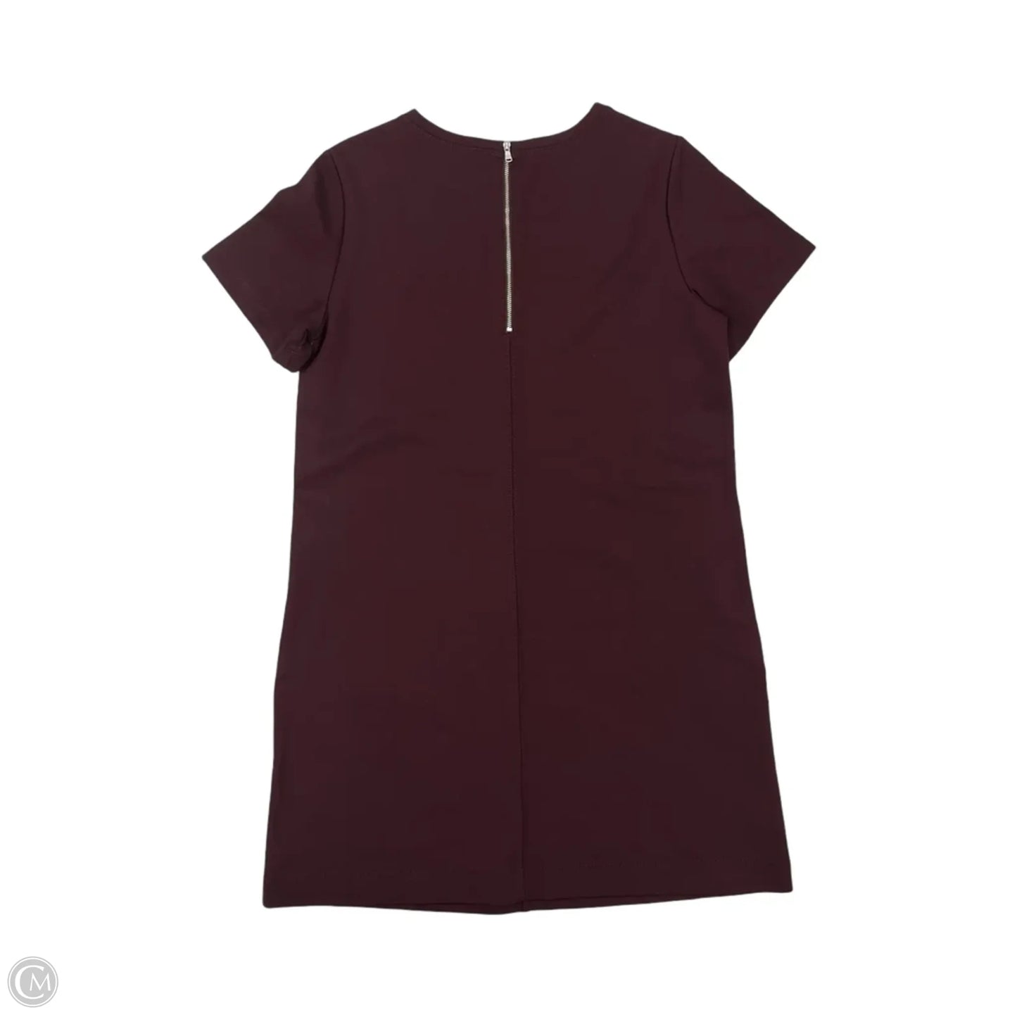 Dress Work By Loft In Maroon, Size: M