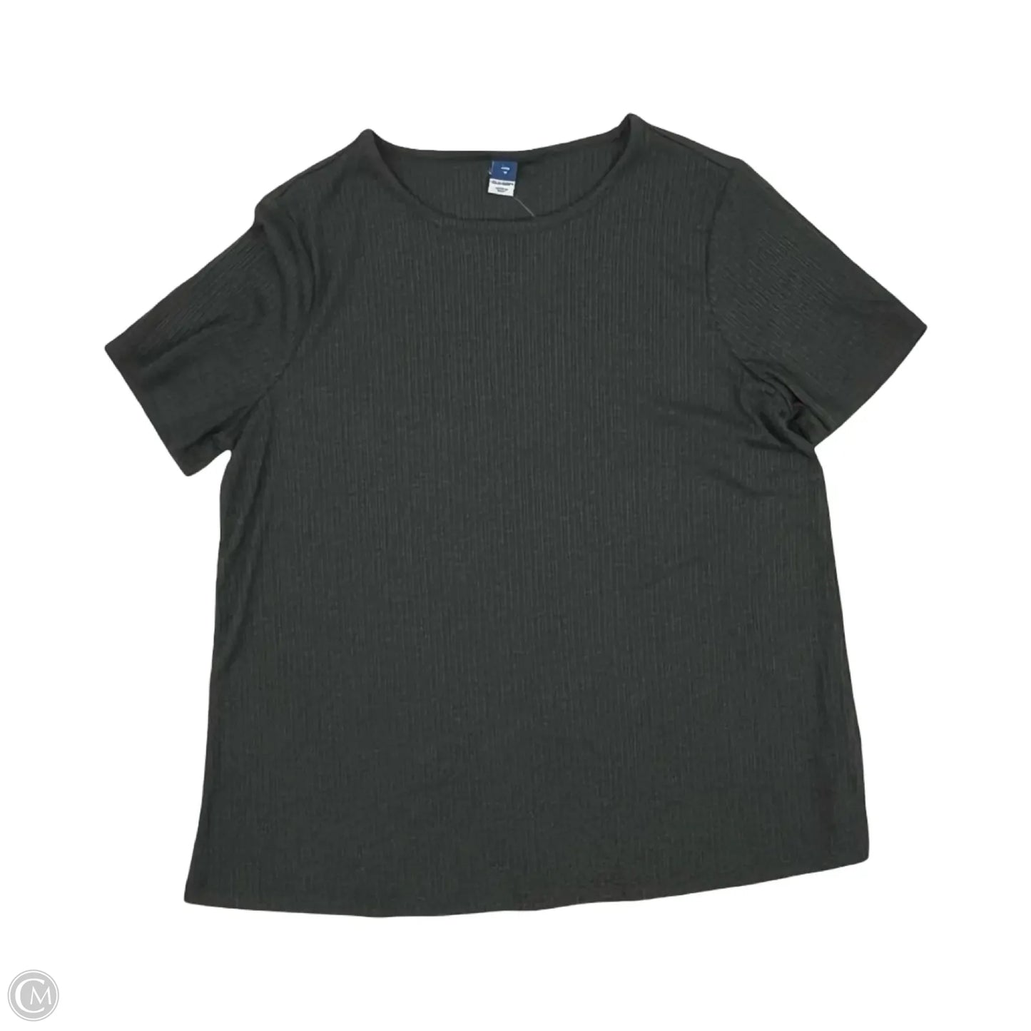 Top Short Sleeve By Old Navy In Grey, Size: M