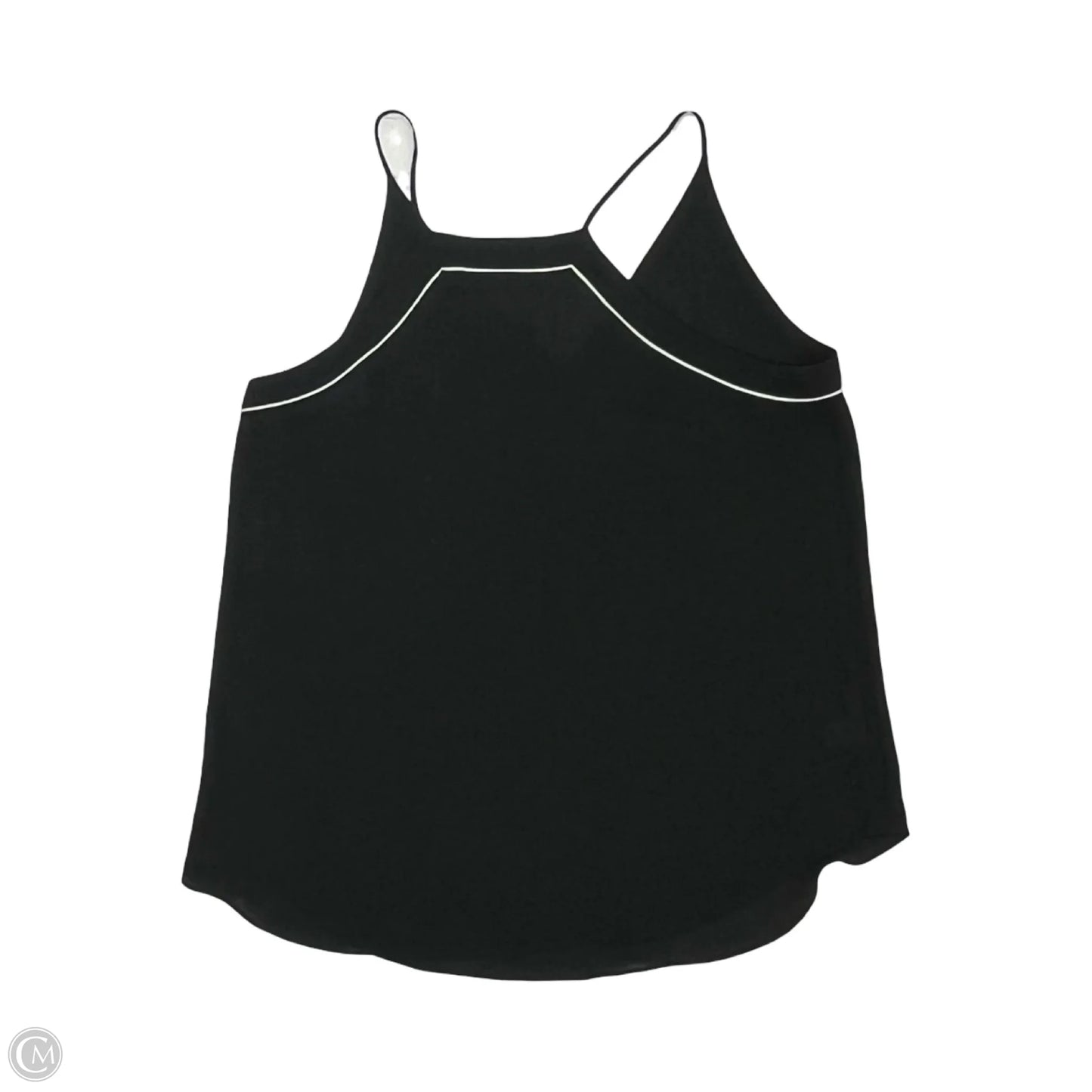 Blouse Sleeveless By Loft In Black, Size: Mp