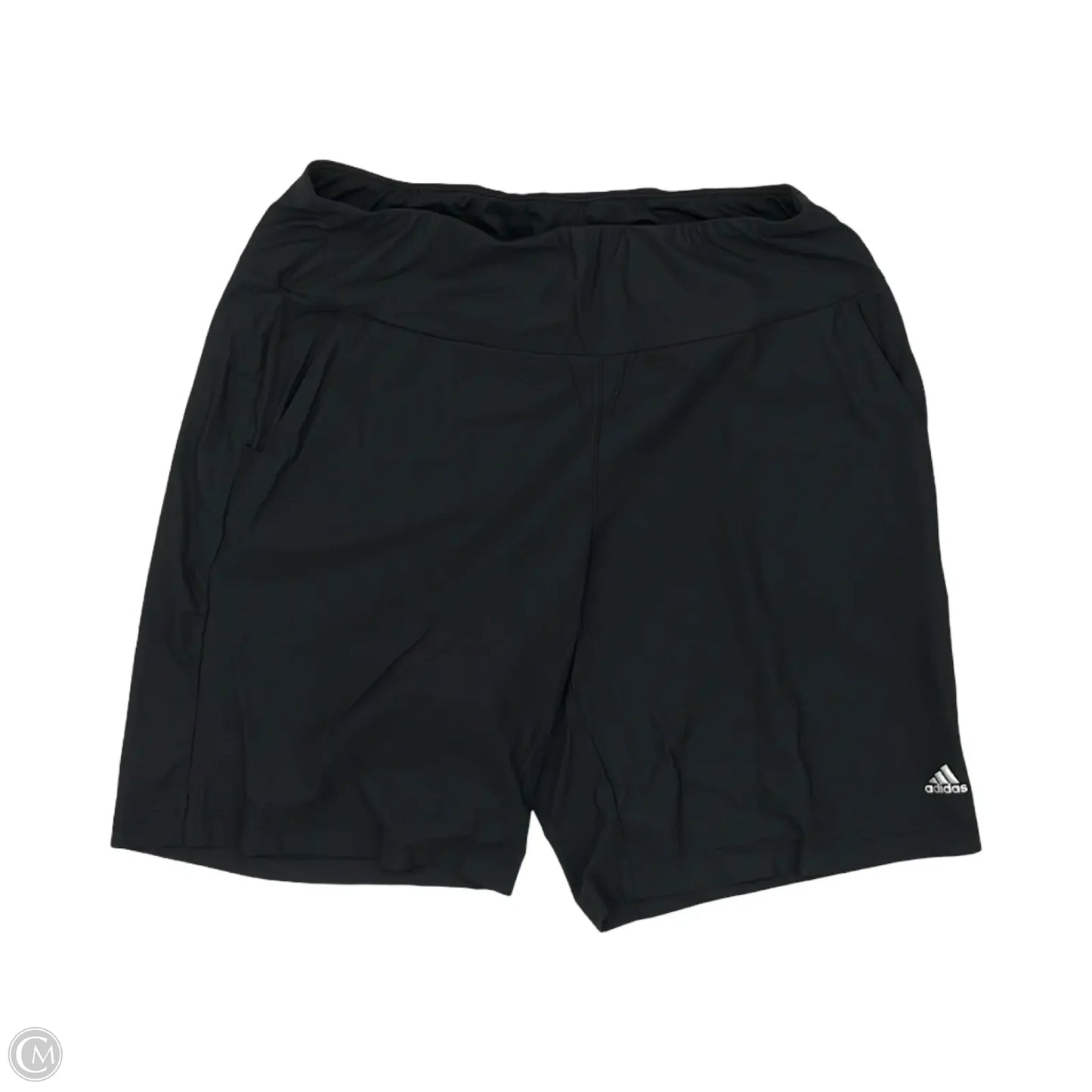 Athletic Shorts By Adidas In Black, Size: L