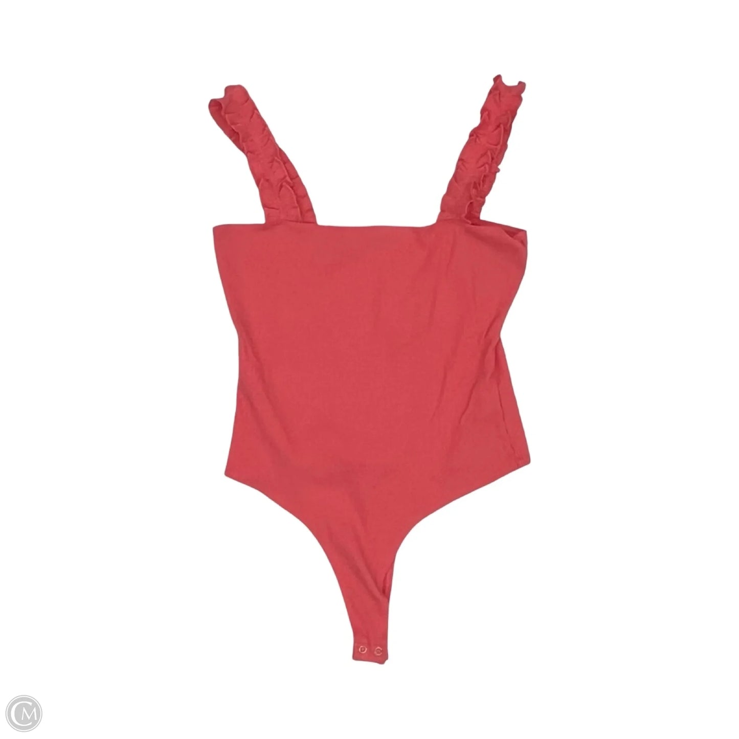 Bodysuit By Double Zero In Coral, Size: L