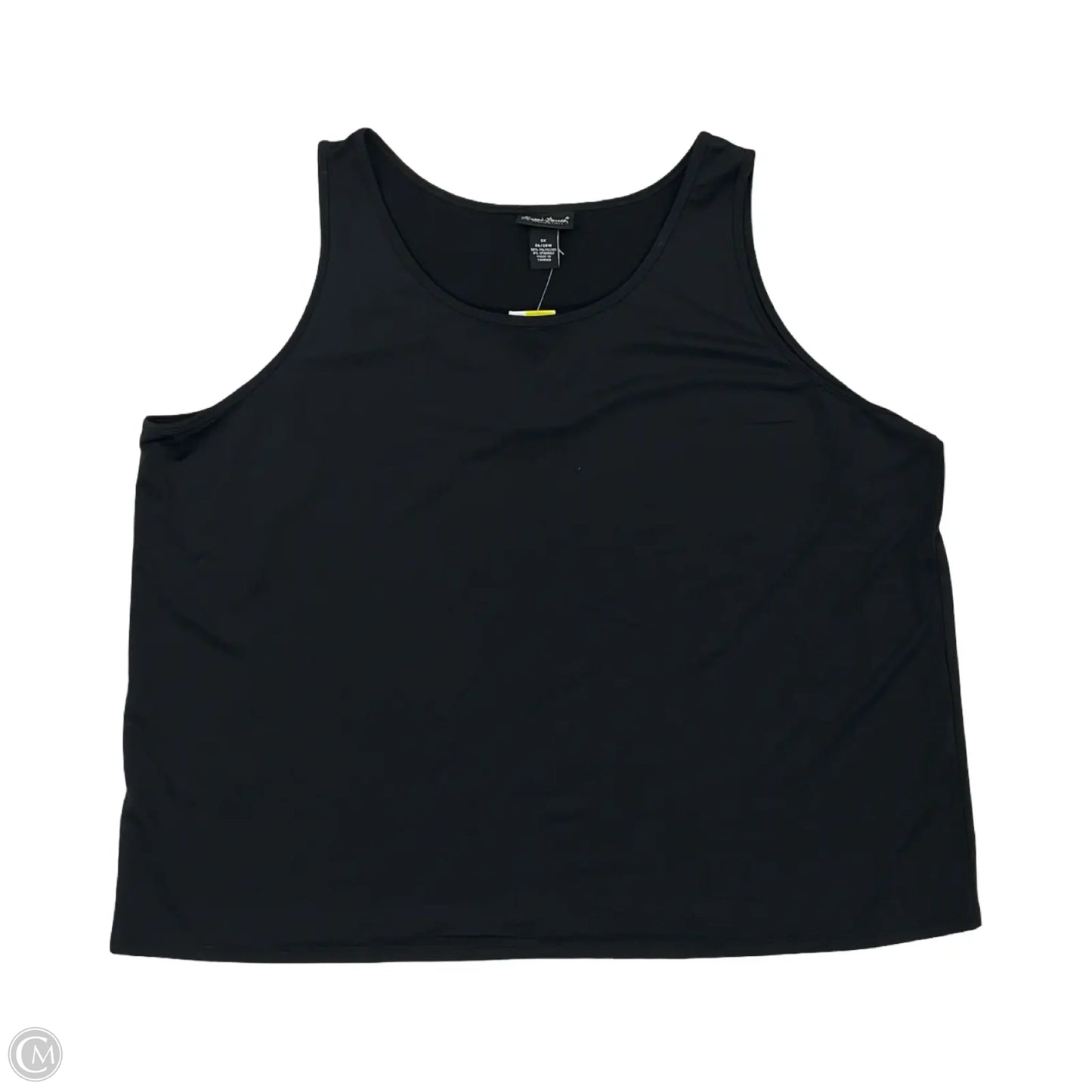 Top Sleeveless By Maggie Barnes In Black, Size: 3x